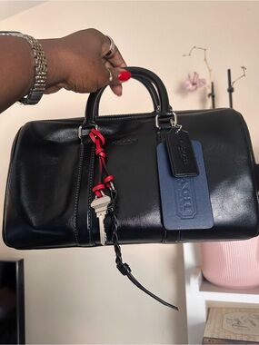 Coach Venturer 27 Bag with Charms